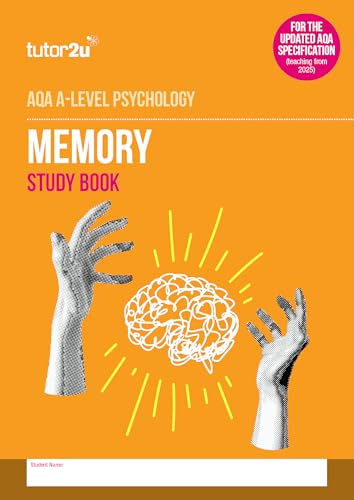 tutor2u Memory Study Book for AQA A-Level Psychology 2025 Edition