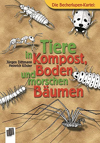 Tiere in Kompost, Boden und morschen Bäumen (Die Becherlupen-Kartei)