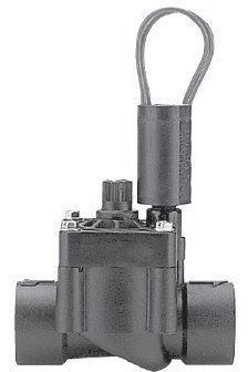 Hunter Válvula magnética PGV-100-G-B, rosca interior de 1 pulgada.