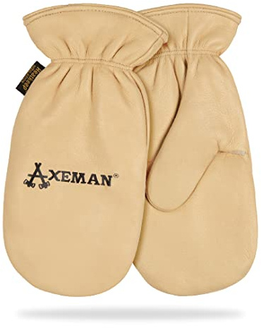 Kinco Axeman 1930-M, Lined Grain Cowhide Chopper Mitt (Medium)