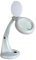 Velleman Lampe-loupe, Lampe économique Ronde de 12 W, dioptrie 3 + 12, idéale pour Travail de précision, Blanche