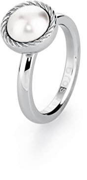 Brosway Anello Donna in Acciaio e Perle | Collezione Riflessi - BRF31E