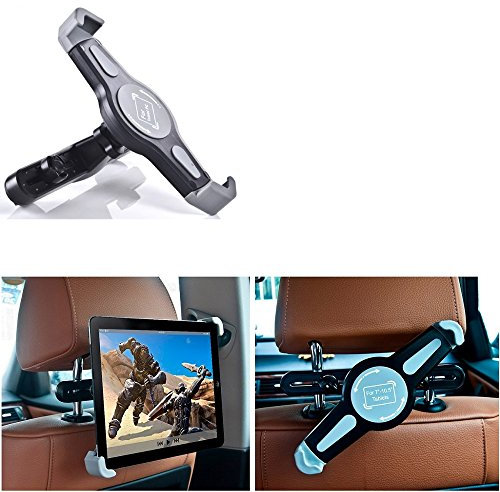 K-S-Trade Support Voiture pour Samsung Galaxy Tab S 10.5 Wif Compatible avec Samsung Galaxy Tab S 10.5 WiFi Support Universel De Tablette Appuis-tête Voiture Auto Siège P. Portable DVD Player Etc.
