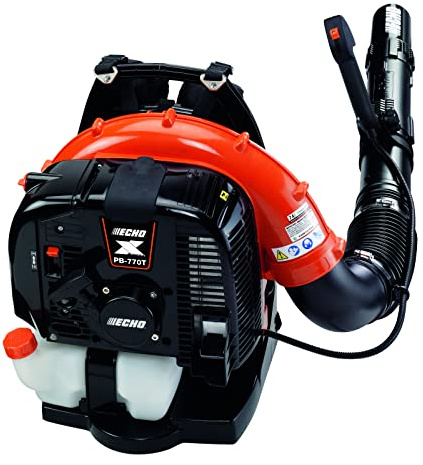 PB-770T - Echo Backpack Blower - Commercial Grade 63.3 cc, Gas, 756 CFM, 234 MPH, 5-yr Consumer Warranty!