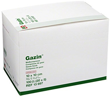 Lohmann & Rauscher Gazin Mullkompresse 10 x 10cm 100Stück