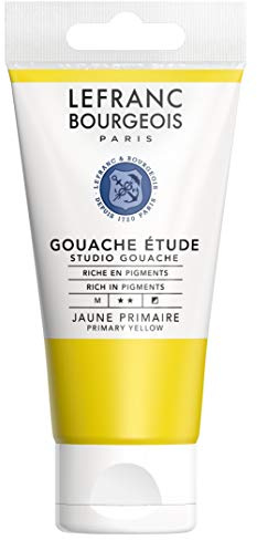 Lefranc Bourgeois Tempera Studio 80 ml - Giallo