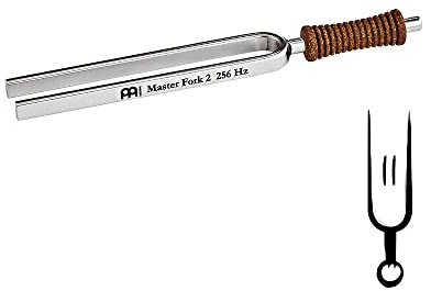 Sonic Energy Meister Stimmgabel 2 – 256 Hz / C4 – Für Meditation, Therapie, Zuhause – Inkl. Baumwolltasche (TF-256)