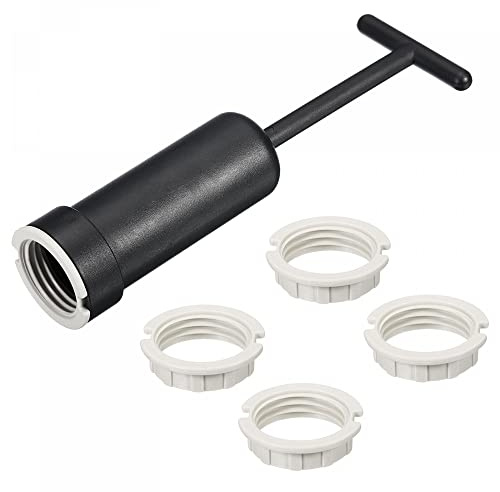 sourcing map 5Stk G9 Steckdose Lampe Halterung Ring Ersatz M20 | 1Set, Mit Ausbauwerkzeug