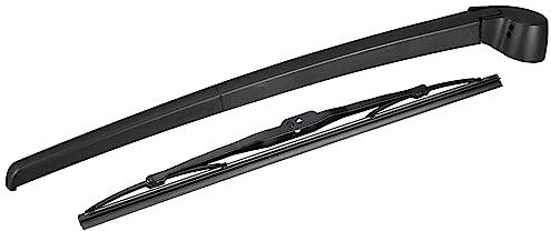 X AUTOHAUX Rear Windscreen Wiper Blade Arm Set Replacement for Audi A3 03-13