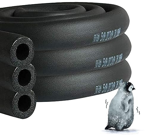 KAnduo 6-110mm Pipe Insulation Foam Length - 1.8 Meter Strong Round Tube Lagging Thermal Acoustic Water Pipe Wrap For Domestic Heating And Plumbing (Size : ID110mm T20mm L1.8m)