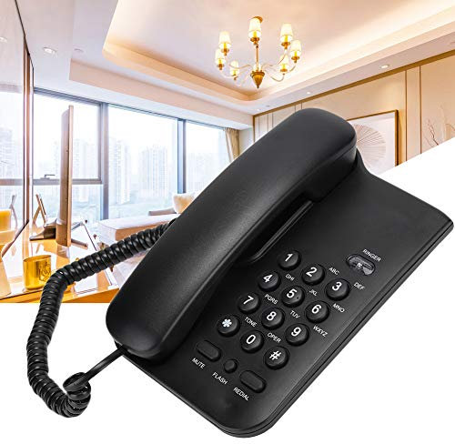 Corded House Phones Landline,Bt Landline Phones Hotel Phone Land For Sale Corde,Landline Phones Kx T3026Cid English Telephone For Hotel Home Office (Uk Telephone Line With Random Color)(Black)
