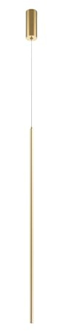 MAYTONI DECORATIVE LIGHTING Moderne LED-Hängeleuchte Pendelleuchte Halo Messing Metall 1100 LM 15W für Wohnzimmer, Küche, Schlafzimmer, Esszimmer, Büro