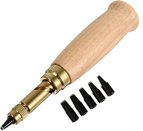 NUOBESTY 18stücke Teiliges Lederlocher Set Aus Legiertem Automatische Lochstanzer Mit Durchmessern Für Lederarbeiten Taschen Und Mehr