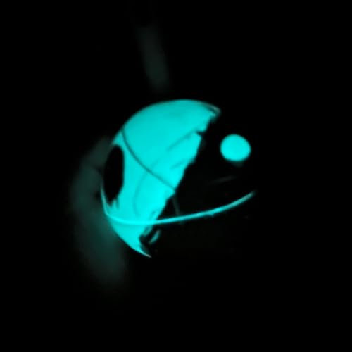 Shadomi GloTamatone - Glow-in-the-Dark Gothic Face Replacement for Standard Otamatone - Halloween Themed Silicone Custom Cover - Durable, Easy to Install Otamatone Accessory