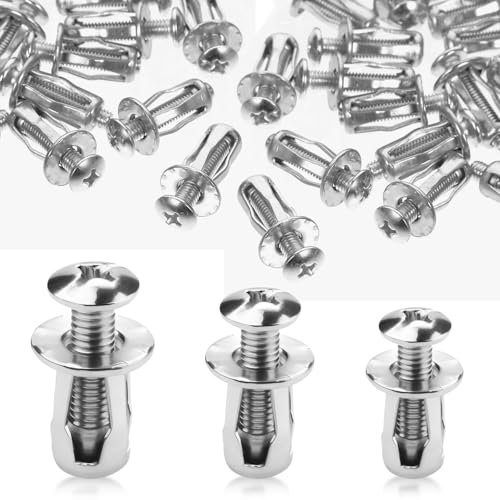 45 Stück Hohlraumdübel Metall, Spreizdübel Trockenbau Dübel Hohlwanddübel Set,hohlraumdübel Zange, Hohlraumwachs Metalldübel, Hohlraumdübel Schwerlast, Dübel Hohlraumhohlraumdübel 6mm 5mm 4mm