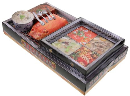 Alipis Sacrificial Supplies Creative Paper Hot Pot Ghost Paper Hot Pot for Qingming Festival Ancestor Worship