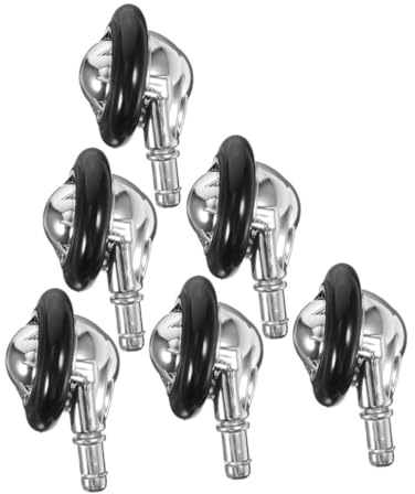 DOITOOL 6pcs Heavy Duty Casters Furniture Wheels for Office Chair Wheels Replacement Without Brake for Home Chair Hard Floor