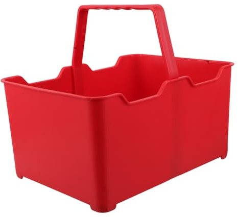 CLISPEED Porte-caisse à Boissons Plastique Panier à Bière Avec Poignée Pour Transport Facile Organisateur De Bouteilles Pour Bars Et Événements