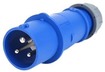 VSPPJYFG 16A 3 Pin 220V-250v IP44 2P+E Connettore di Alimentazione Industriale Impermeabile Presa di Corrente Maschio e Femmina for Sito Industriale(013x 16a 3pin)
