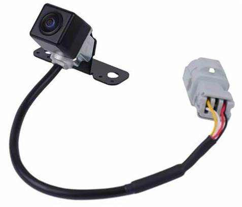 Cámara De Visión Trasera para Hyundai para Santa Fe 13-16 Cámara Retroceso Coche 95760-2W000 Vista Trasera Monitor Visión Nocturna Aparcamiento Respaldo con Pautas