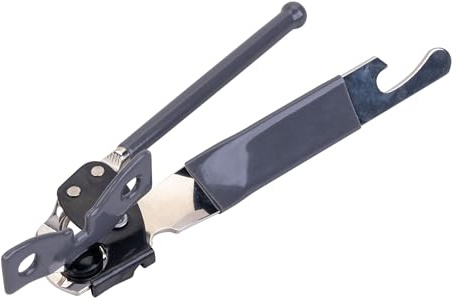 Fackelmann Zangendosenöffner – 16 x 5 x 3,5 cm mit PVC-Beschichtung und integriertem Kapselheber für einfaches Öffnen von Flaschen, Reinigung per Hand