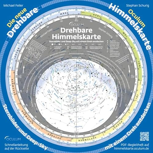 Die neue Oculum Drehbare Himmelskarte: Sternbilder und Deep-Sky mit einem Dreh entdecken
