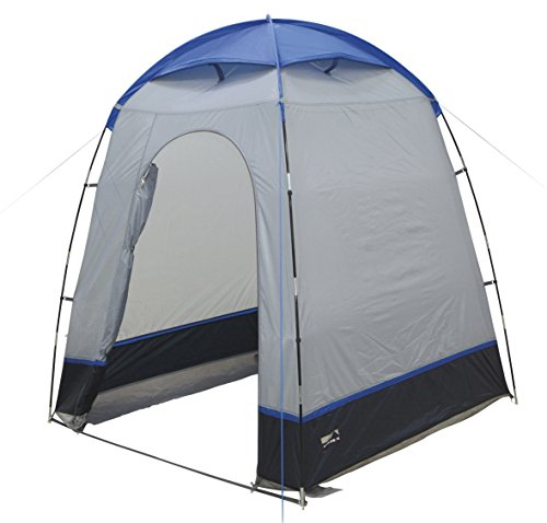 High Peak Lido, Tenda Unisex – Adulto, Grigio/Grigio Scuro/Blu, 165 x 165 x 200 cm
