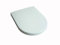 ADOB Design WC Sitz Klobrille Klodeckel Toilettendeckel, Absenkautomatik/Softclose, zur Reinigung abnehmbar, Farbe weiss, 12802