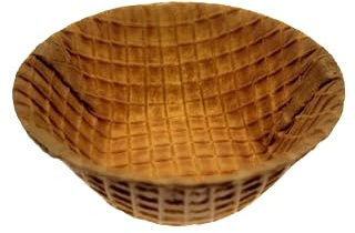 PJaspert Eiswaffeln | Süße Waffelbecher XL 360ml 108 Stück