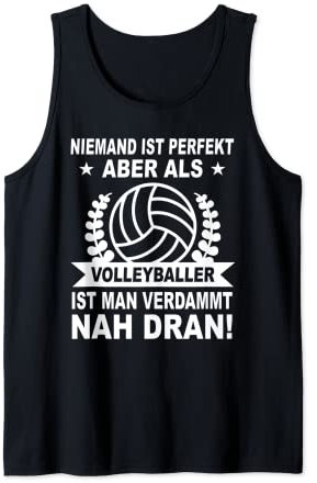 Beachvolleyball Volleyballer - Volleyball Spruch Volleyball Tank Top