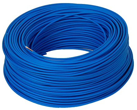 10 Meter ALPTEG H07V-K Kabel 2,5 mm² blau