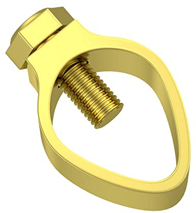 Nucraft Ø20mm Messing Erdungsklemme Verbinder für Blitzschutz Klemme Geeignet35-95mm²