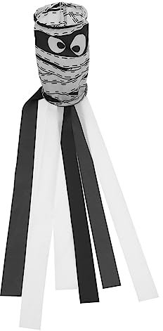KONTONTY Halloween Windsock Flags Ghost Windsocks Yard Decor Waterproof Ghost Festival Outdoor Decorations 01 Halloween Windsock Flag