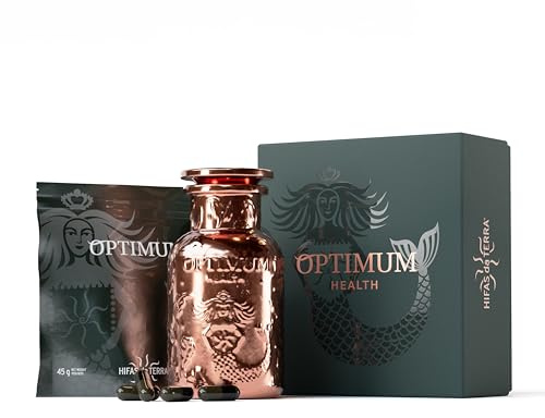 HIFAS DA TERRA - Suplemento Nutricosmética Optimum Health con Extracto de Hongos: Cordyceps, Reishi, Melena de León. Welcome Pack con Botella Reutilizable + 60 Cápsulas. Belleza, Energía y Bienestar