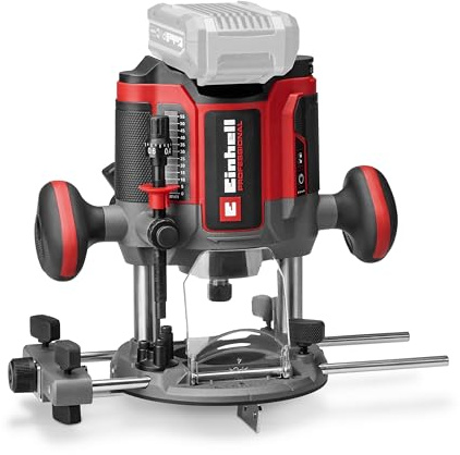 Einhell Professional fresadora superior con batería TP-RO 18/55 Li BL-Solo Power X-Change (18 V, altura de carrera 55 mm, motor Brushless, incl. tope paralelo, herramienta, sin batería ni cargador)