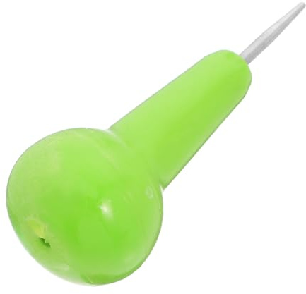 Housoutil Penna per Scrittura Braille Verde Portatile Impugnatura Confortevole, Strumento Tattile per Non Vedenti per Back To School Party e Apprendimento
