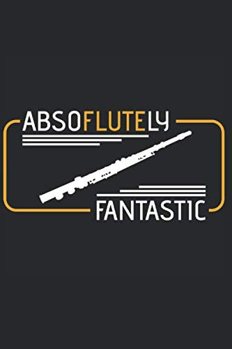 Notizbuch: Flöte Notebook A5 liniert I Geschenk für Flötistin/Flötist I Orchester Probe Tagebuch I Querflöte Blockflöte Instrument Journal