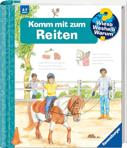 Wieso? Weshalb? Warum?, Band 73 - Komm mit zum Reiten (Sachbuch ab 4 Jahre - mit Klappen) (Kernreihe, 73)