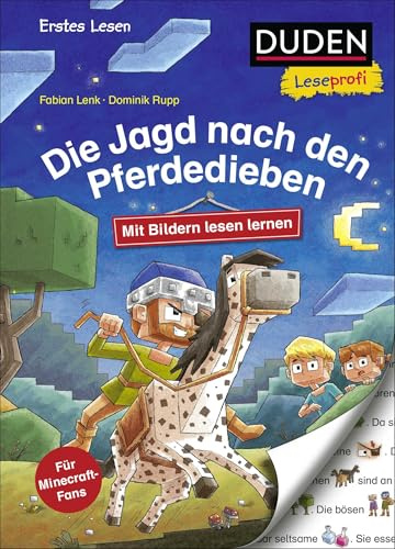 Duden Leseprofi – Mit Bildern lesen lernen. Die Jagd nach den Pferdedieben: Kinderbuch für Erstleser ab 4 Jahren (Erstes Lesen mit Bildern Vorschule, Band 12)