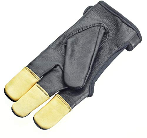 elToro 4 Finger Schießhandschuh Tiger Bogenschießen Rechtshand (M)