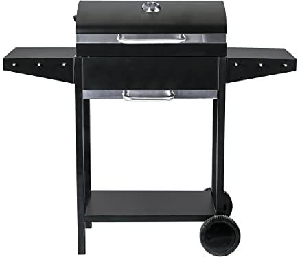 Barbacoa de carbón Duc - 119 x 50 x 101 cm - Negro