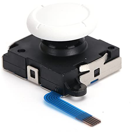 Remplacement du Joystick du Contrôleur, Module de Boutons de Joysticks Analogiques, Joysticks de Remplacement pour Le Contrôleur Joycon/Lite de Commutateur(Blanc)