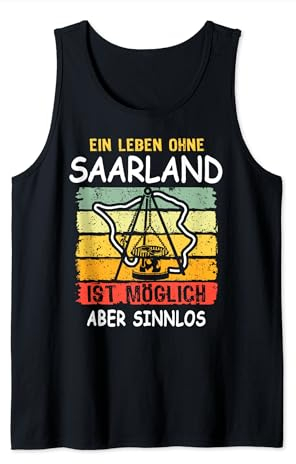 Saarland Spruch Schwenker Saarländischer Dialekt Saarland Tank Top