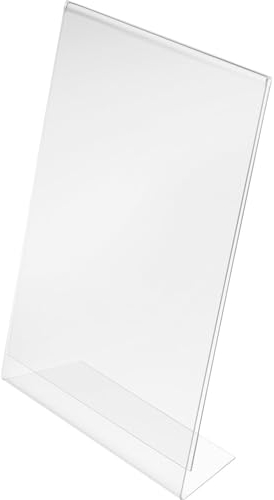 magnetoplan | Tischaufsteller | schräg | Polystyrol | Format DIN A6 hoch | VE 6 Stk