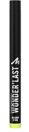 Manhattan Wonder'Last Shadow Stick 008 Galactic Green, intensiver und hochpigmentierter Eyeshadow-Stift