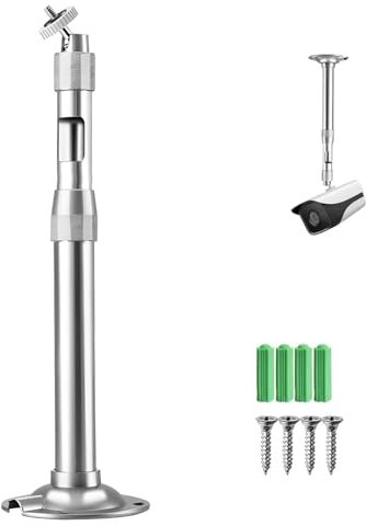 ACONDE Projektorhalter, Beamerhalterung, Projektor Deckenhalterung, Universal-Projektor-Wandhalterung mit 30–60 cm, Verlängerungsstange bis 5 kg, Beamer Halterung Halter, Geeignet zur Wandmontage