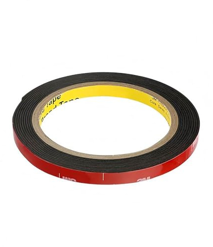 SANKA Doppelseitiges Klebeband Extra Stark, Wasserfest und Hitzebeständig für Auto, Heim- und Büro (0,64cm * 4,7m)