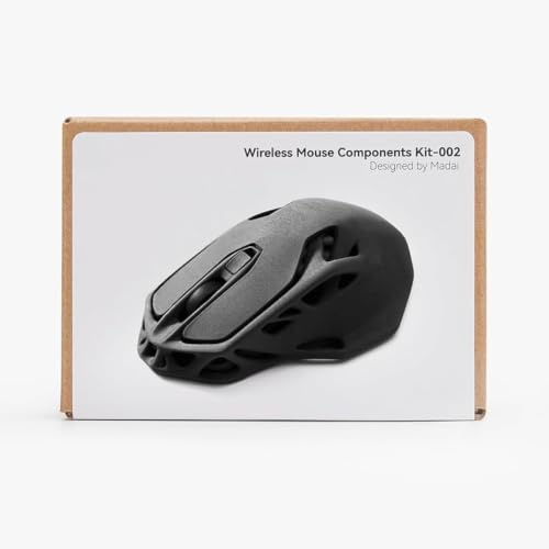 Makerworld MH002 - Modelli creativi fai da te per Bambu Lab, kit di componenti per mouse wireless stampati in 3D, compatibili con stampanti 3D Bambu Lab A1/A1 Mini/P1P/P1S/X1/X1C/X1E, stampe non