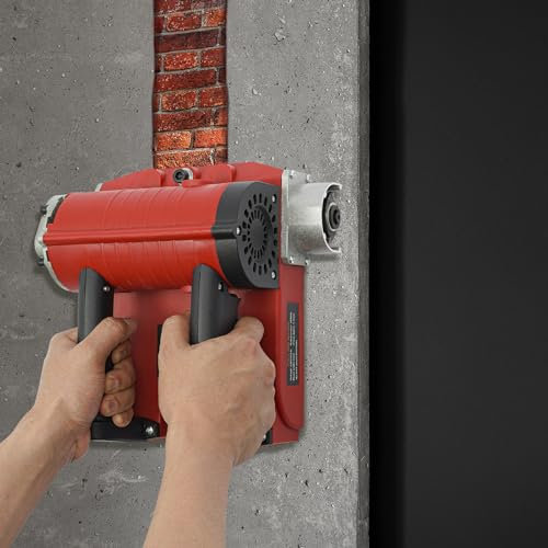 WOQLIBE 4580 W elektrisk vägghyvelmaskin, 3 500 r/min elhyvel – hyveldjup (1–4 mm), saneringsfräs för väggar, tak och golv inomhus och utomhus samt