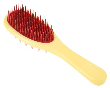 ERINGOGO Silicone Shampoo Scalp Brush for Dandruff Removal Long Handled Hair Scrubber Scalp Detox Comb Shower Hair Care Brush